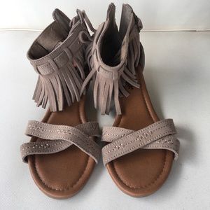 Minnetonka Fringe Sandals